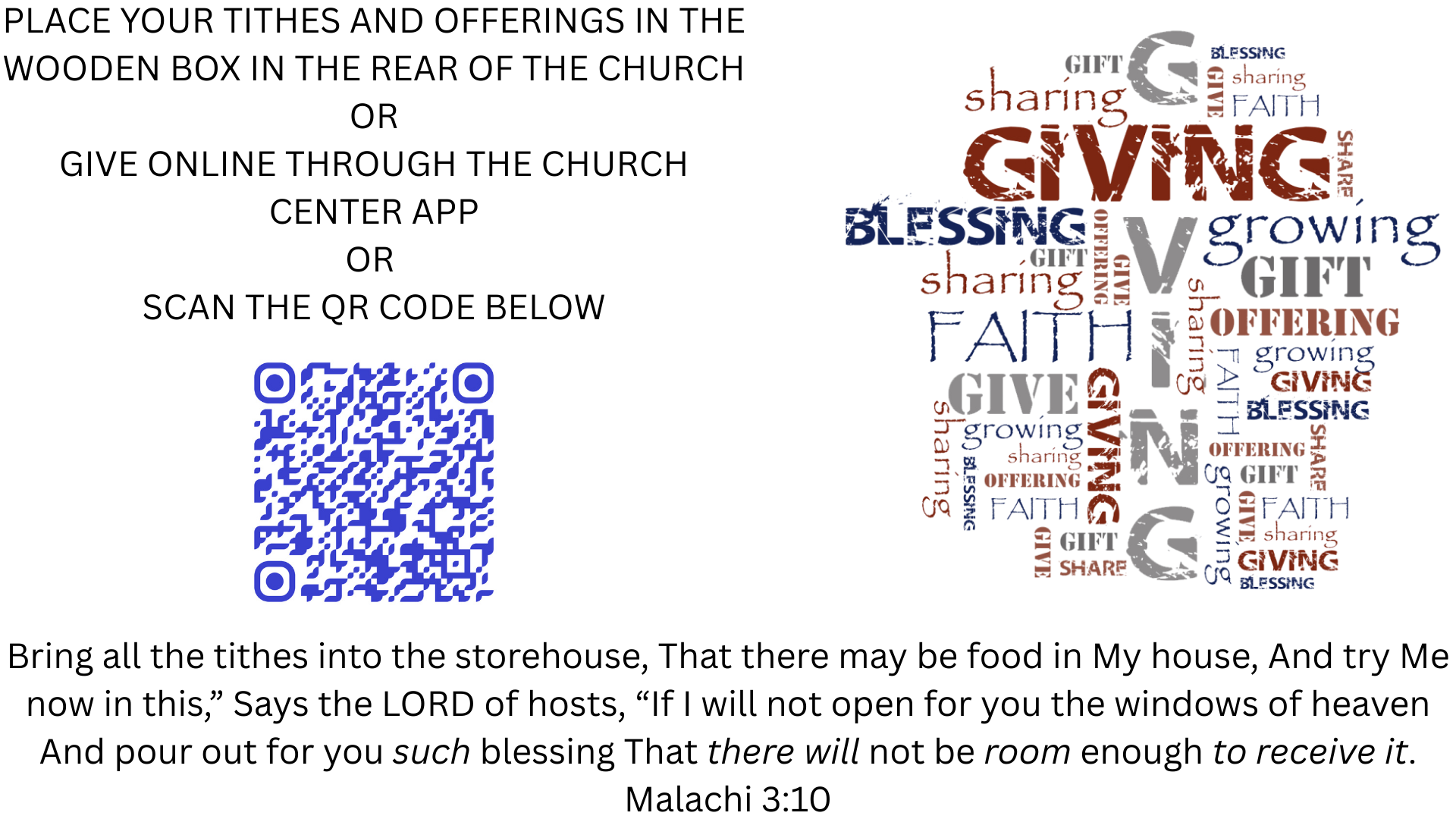Tithing-Giving